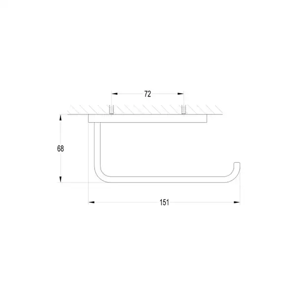 папероутримувач Omnires Darling nickel (DA70510NI)