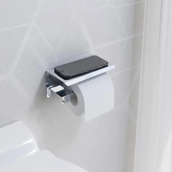 Тримач туалетного паперу Sonia S-Cube Black (176373)