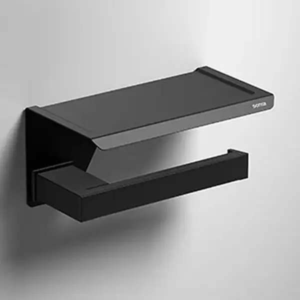 Тримач туалетного паперу Sonia S-Cube Black (176373)