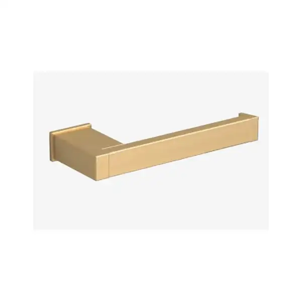 Утримувач туалетного паперу Sonia S-Cube Brushed Gold 157х24х61 мм, золото матове (182138)