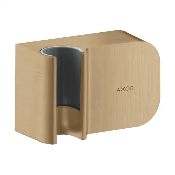 Шлангове з'єднання Axor Fixfit Porter One з тримачем, Brushed bronze (45723140)
