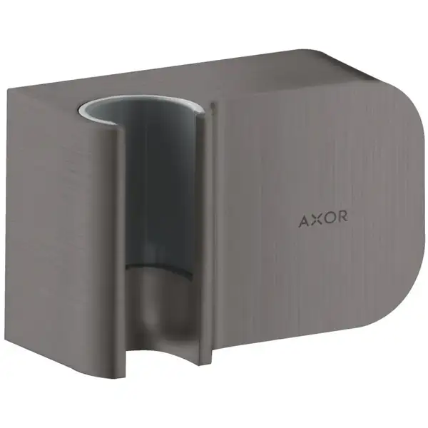 Шланговое під'єднання Axor Fixfit Porter One з власником, brushed black chrome (45723340)