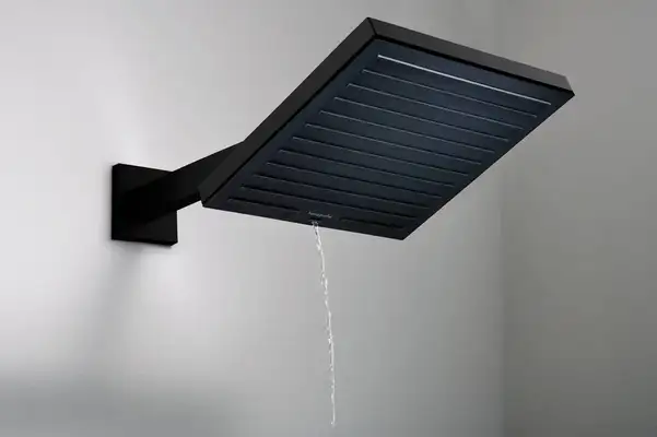 Тримач душу для верхнього душу 39 см Hansgrohe Pulsify E (колір - чорний матовий) 24337670
