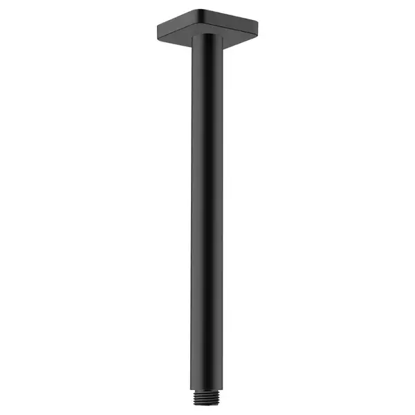Держатель для верхнего душа h300 мм Hansgrohe Vernis Shape (цвет - чёрный матовый) (26407670) фото 1 Aquada.com.ua