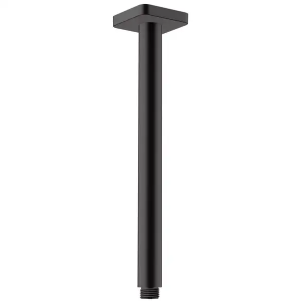 Тримач верхнього душу стельовий Hansgrohe Vernis Shape 300 мм, Matt Black (26407670)