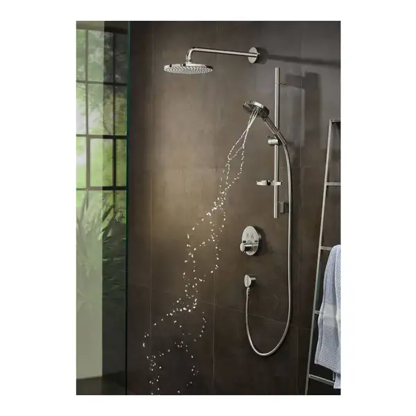 Шлангове підключення Hansgrohe FixFit S зі зворотним клапаном, хром (26453000)