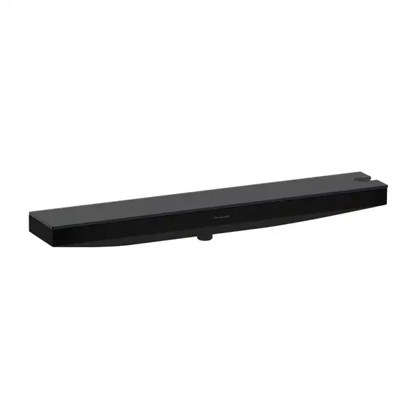 Настенный держатель Porter 500 с полкой правый Hansgrohe Porter E (цвет - чёрный матовый) 26858670