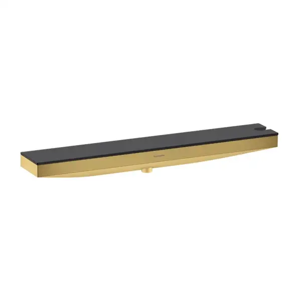 Настенный держатель Porter 500 с полкой правый Hansgrohe Porter E (цвет - полированное золото) 26858990
