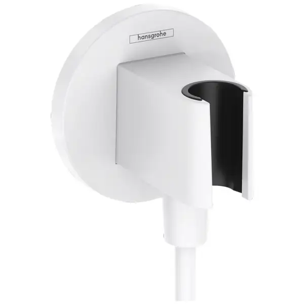Шлангове підключення Hansgrohe FixFit Porter S з тримачем, Matt White (26888700)