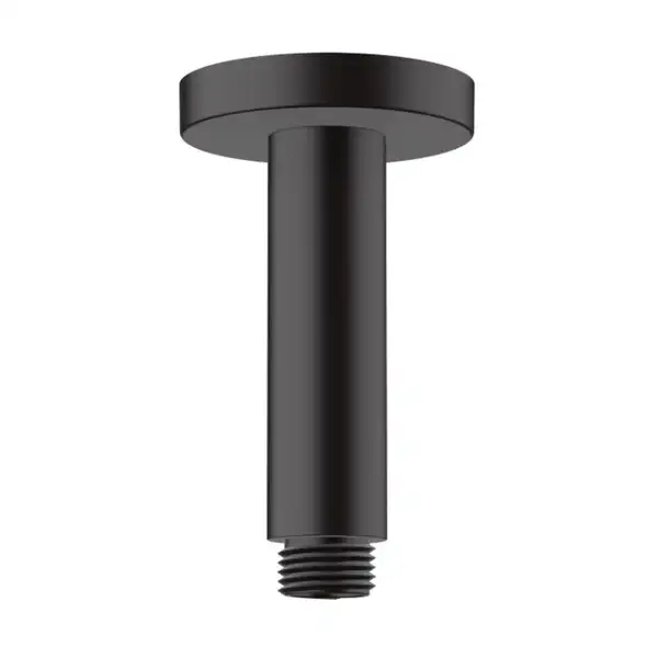 Тримач верхнього душу стельовий Hansgrohe Vernis Blend 100 мм, чорний (27804670)