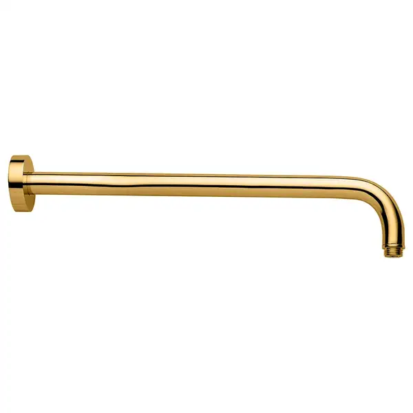 Держатель для верхнего душа 400 мм Paffoni Light/Rock (цвет - Honey gold spazzolato / Матовое медовое золото) (ZSOF034HGSP)