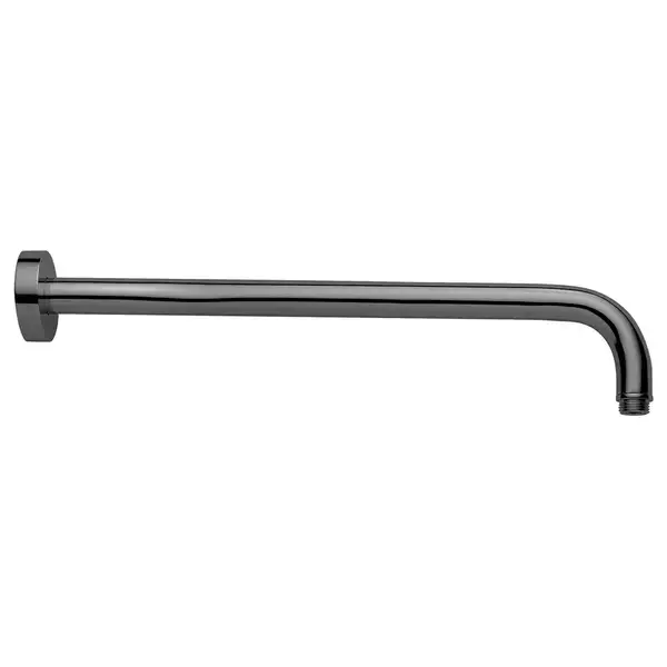 Держатель для верхнего душа 400 мм Paffoni Light/Rock (цвет - Nichel nero spazzolato / Матовый чёрный никель) (ZSOF034NKNSP)