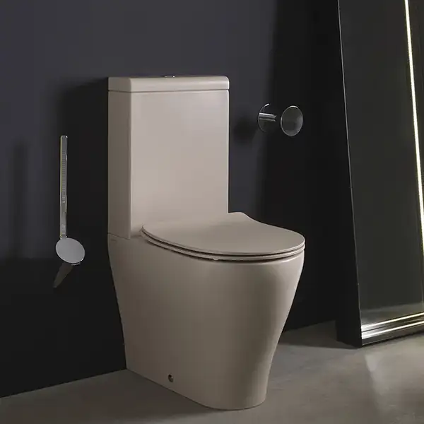 Унітаз-компакт Flaminia APP 58x36 h43 см з системою Goclean, Cenere matt (AP116G) (AP116GCEN)