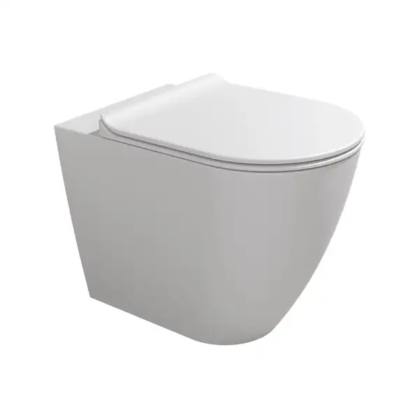 Унітаз підлоговий Flaminia Link із системою Goclean, latte milky white matt (LK117G) (LK117GLAT)
