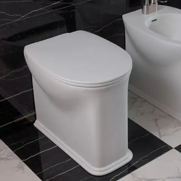 Унітаз підлоговий Flaminia Madre із системою Goclean, latte milky white matt (MA117G) (MA117GLAT)