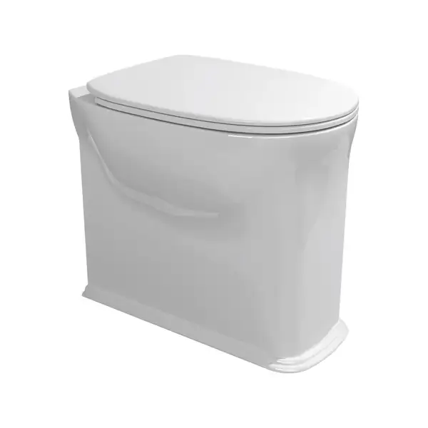 Унітаз підлоговий Flaminia Madre із системою Goclean plus, білий глянсовий (MA117RG)