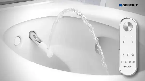 Напольный унитаз-биде Geberit AquaClean Tuma Comfort (стекло чёрное) (146.310.SJ.1) фото 6 Aquada.com.ua