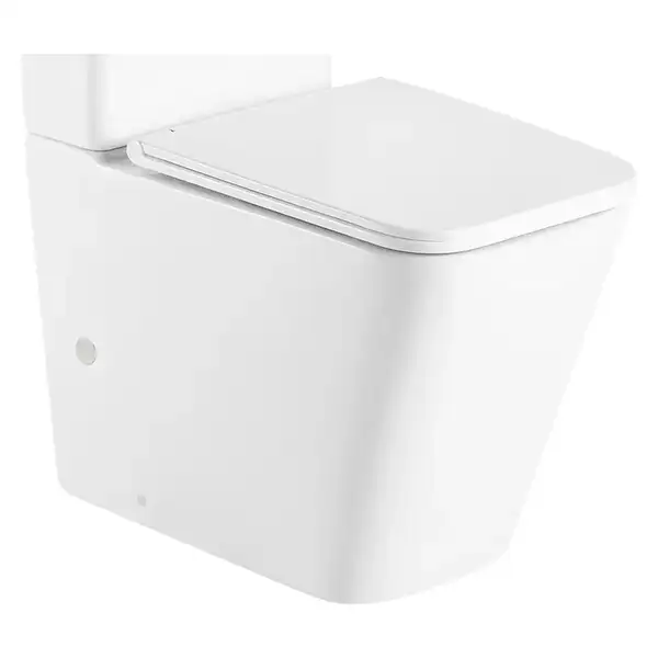 Чаша унітазу-компакту Mixxus Premium Quadro-0401-R Bowl 610х365х825 Rimless без сидіння (MI8339)