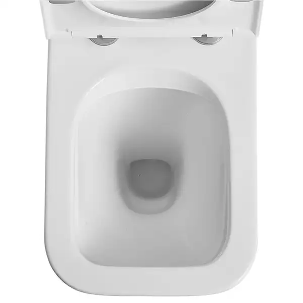 Чаша унітазу-компакту Mixxus Premium Quadro-0401-R Bowl 610х365х825 Rimless без сидіння (MI8339)