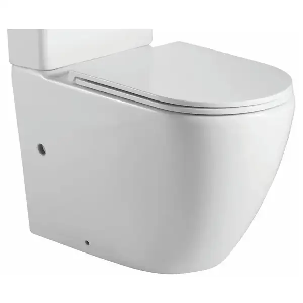 Чаша унітазу-компакту Mixxus Premium Ellipse-0402-R Bowl 660х390х855 Rimless без сидіння (MI8346)