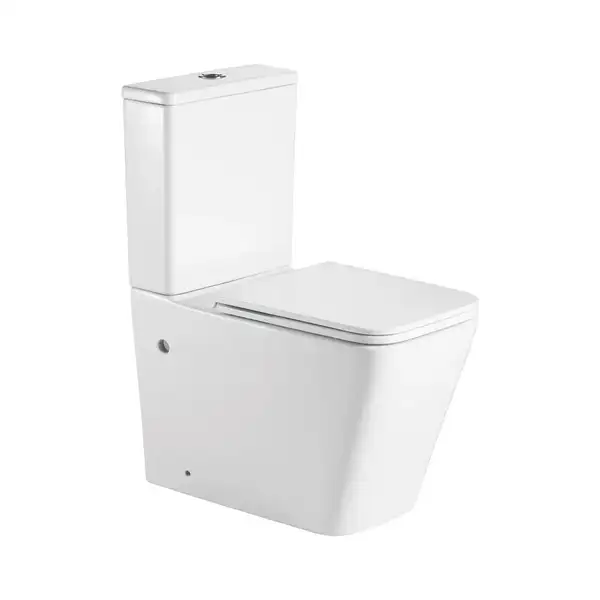 Mixxus Premium Quadro-0402-R Унитаз-компакт, белый (MP6458)