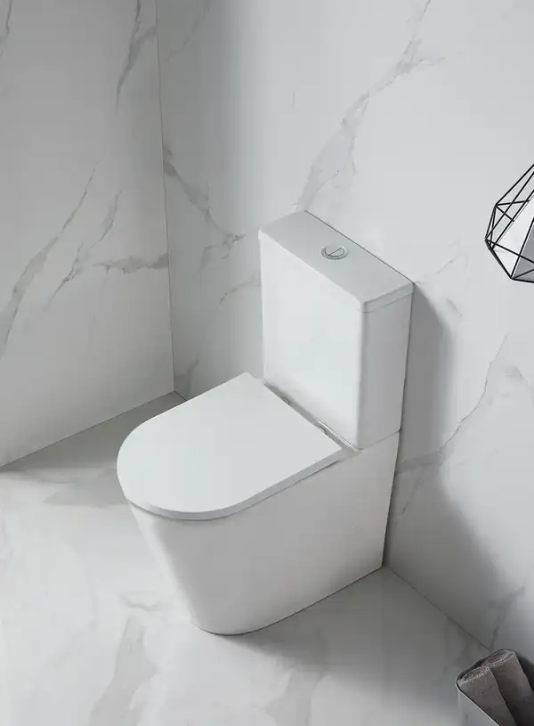 Унитаз-компакт Mixxus Premium Bevel-0401-T1, белый (MP6473)