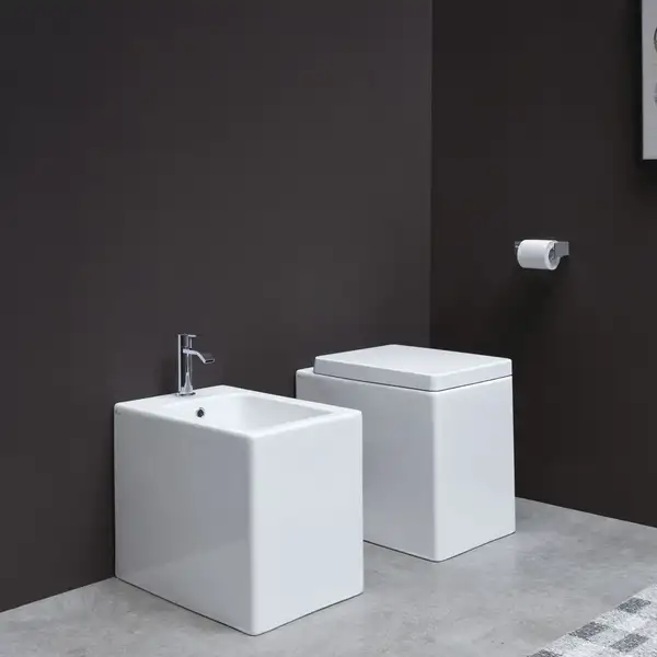 Nic-Design Унітаз підлоговий Nic Design Cool, антрацит матовий (003229013)