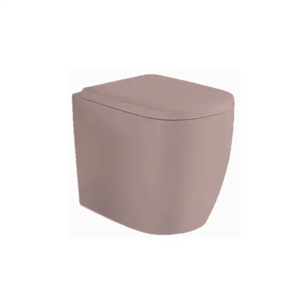Nic-Design Унітаз підлоговий Nic Design Ovvio 37,4х53х42 см, Cipria матовий (003859060)