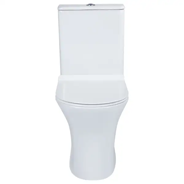 Qtap Presto Унитаз-компакт безободковый, белый (QT24221217AW)