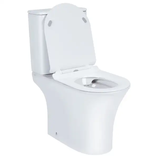 Qtap Presto Унитаз-компакт безободковый, белый (QT24221217AW)