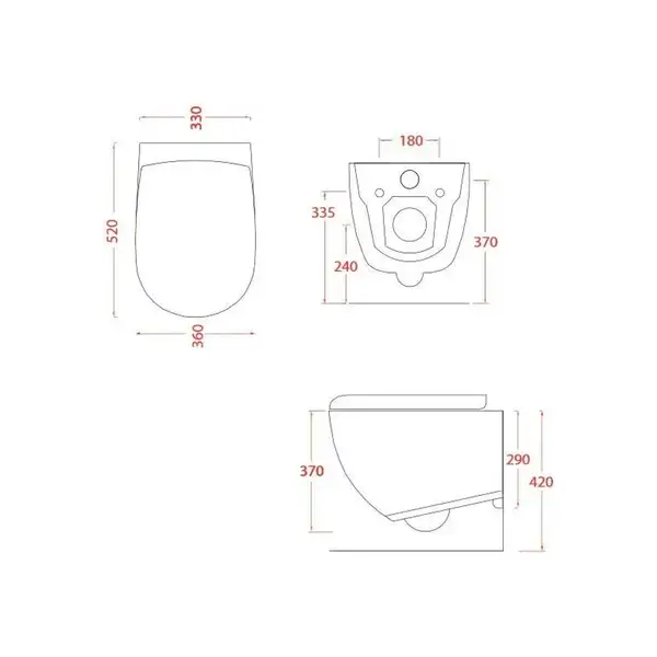 Унітаз підвісний безободковий з кришкою Artceram File 2.0, білий матовий (FLV004 05; 30 + FLA014 05) (FLV004 05; 30_FLA014 05)