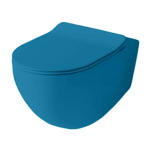 Унітаз підвісний ArtCeram File 2.0 Rimless, blue avio (FLV004 38; 00) (FLV004 38;00)