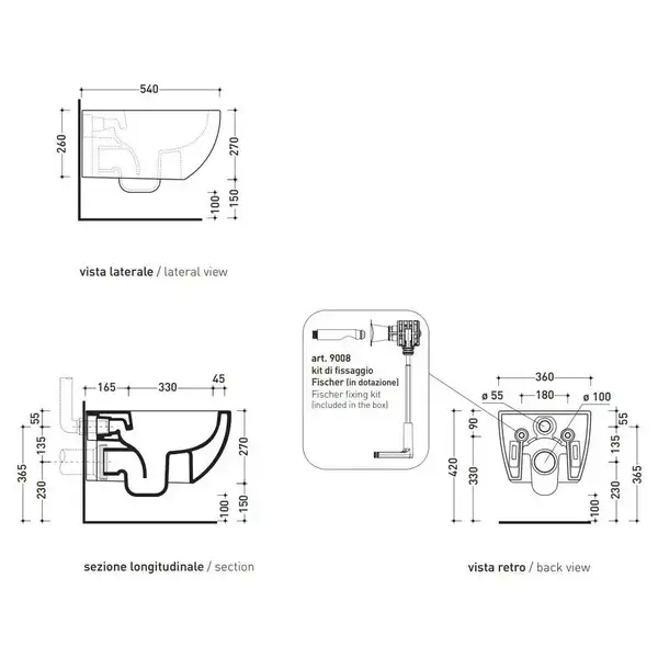 Flaminia APP Унитаз подвесной, Latte Milky матовый (AP118SLAT/APCW10LATTE) (AP118SLAT_APCW10LATTE)