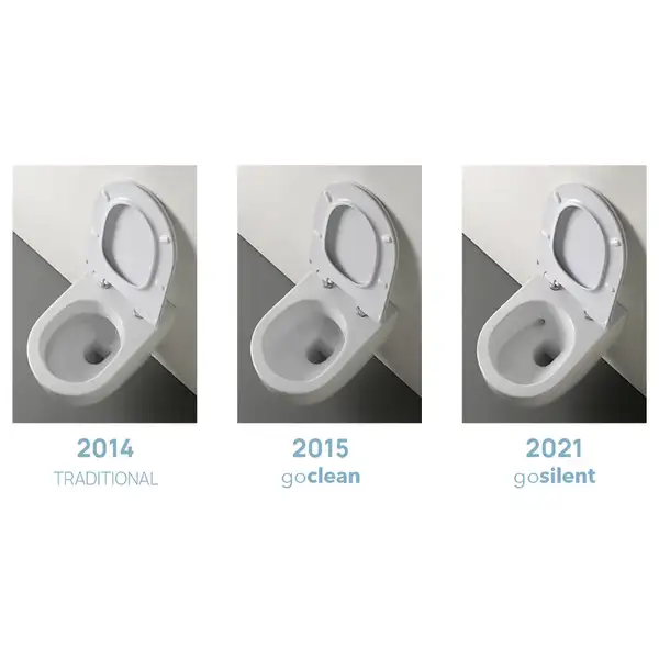 Flaminia App GOSILENT Подвесной унитаз, белый (AP118S+QKCW09)
