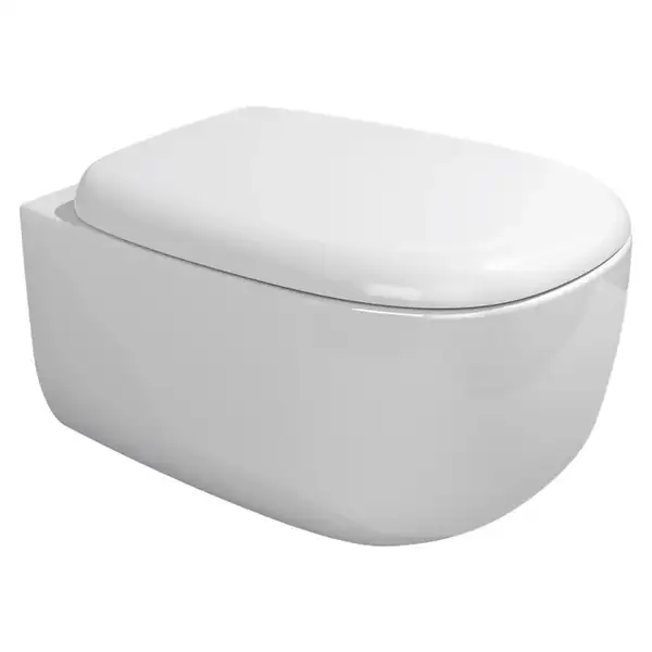 Унітаз підвісний Flaminia Bonola 54x38 із системою Goclean, білий глянсовий (BN118G)