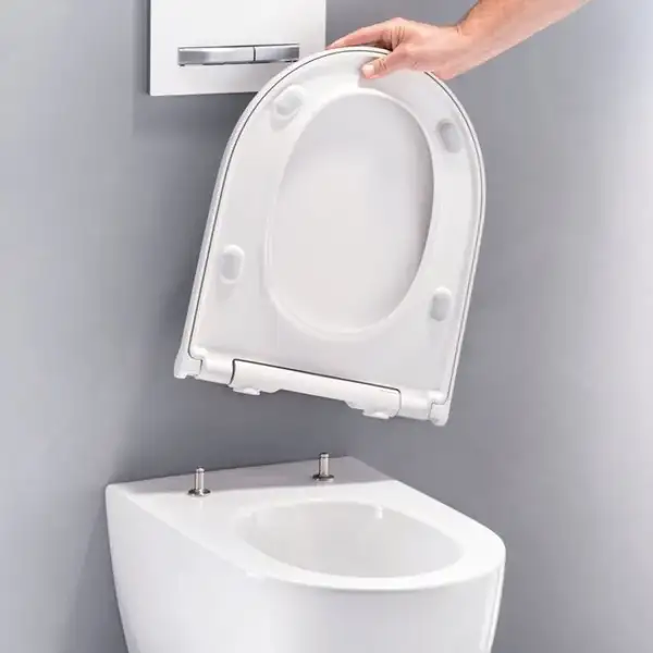 Geberit One Унитаз подвесной, белый матовый/хром (500.202.JT.1)