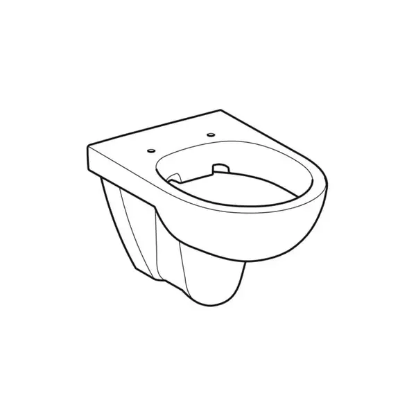 Geberit Selnova Комплект подвесного унитаза, белый (500.265.01.1) (500.265.01.1_500.333.01.1)