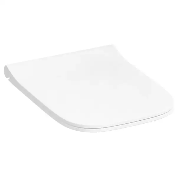 Унитаз подвесной, укороченный Rimfree (безободковий) Geberit Smyle Square с сиденьем Soft Close (500.379.01.1+500.688.01.1) фото 3 Aquada.com.ua
