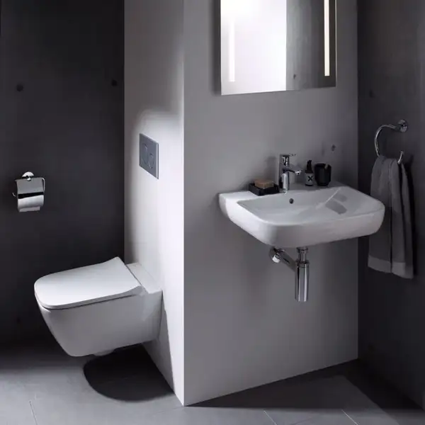 Geberit Smyle Square Унитаз подвесной Rimfree, белый (500.683.00.2)