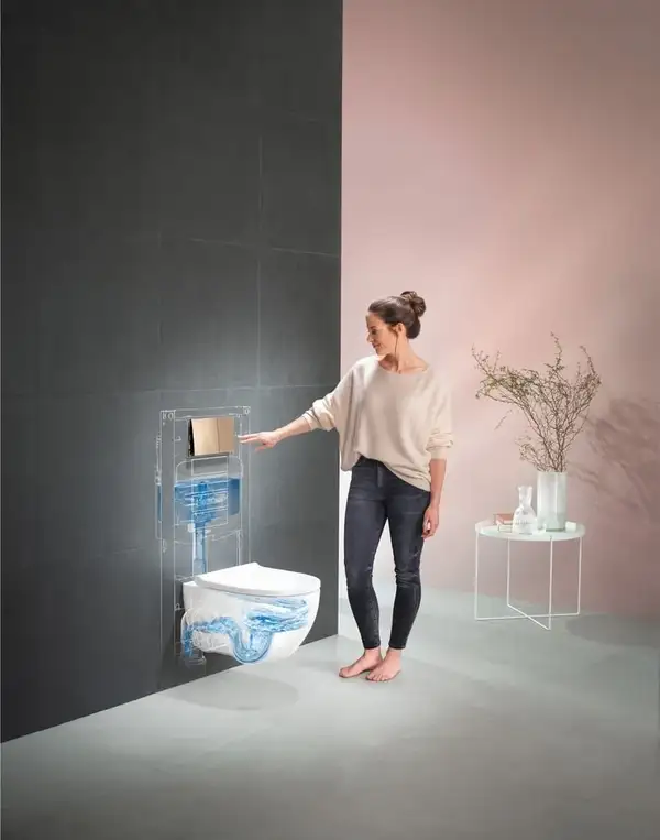Geberit Acanto Унитаз подвесной безободковый (502.774.00.1)