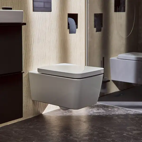 Hansgrohe EluPura Q Унитаз подвесной, белый глянцевый (60194450)