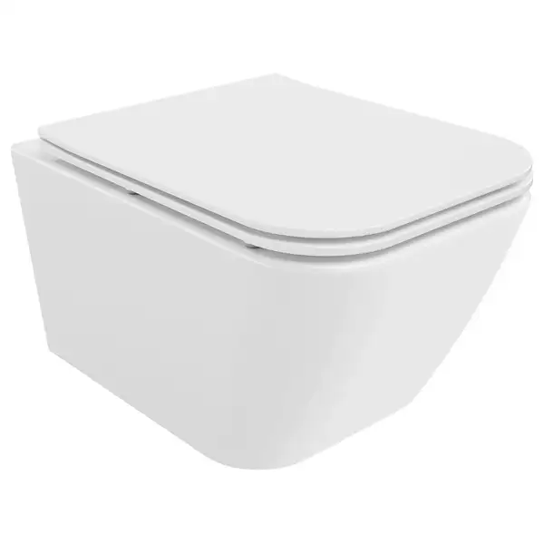 Подвесной унитаз MEXEN MADOX WHITE SLIM белый (MEX-30154000)