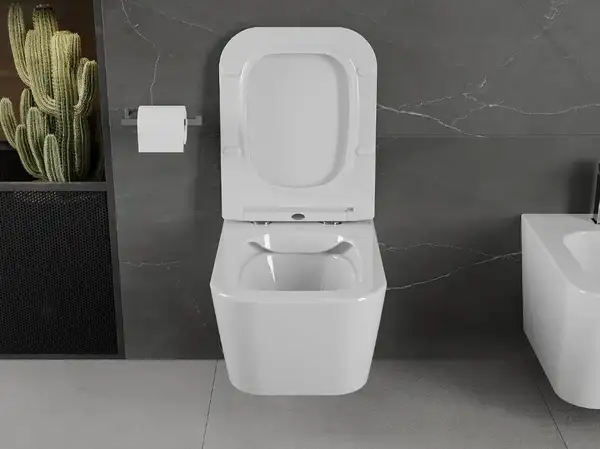 Подвесной унитаз MEXEN MADOX WHITE SLIM белый (MEX-30154000)