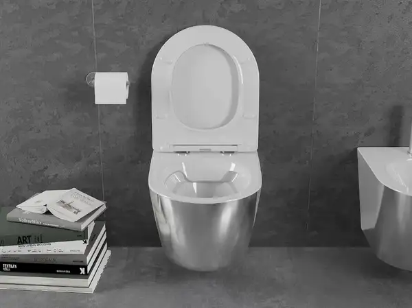 Подвесной унитаз MEXEN LENA SILVER WHITE (MEX-30224004)