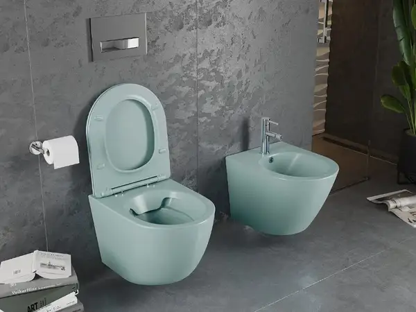 Подвесной унитаз MEXEN LENA GREEN MATT (MEX-30224048)