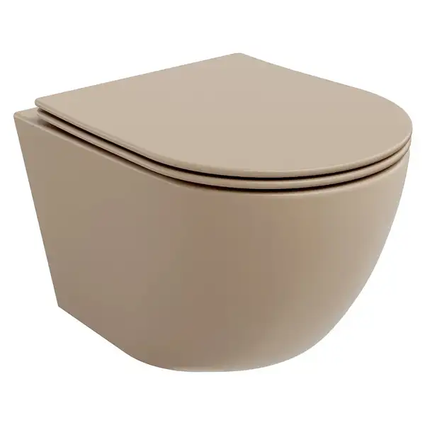 Подвесной унитаз MEXEN LENA CAPPUCCINO MATT (MEX-30224064)