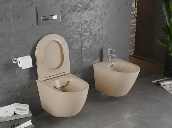 Подвесной унитаз MEXEN LENA CAPPUCCINO MATT (MEX-30224064)