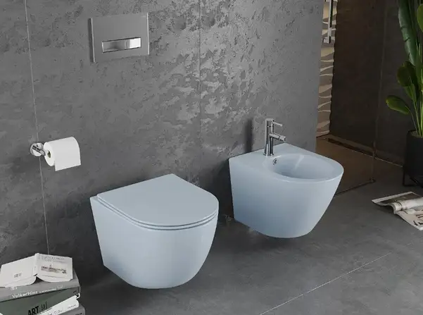 Подвесной унитаз MEXEN LENA BLUE MATT (MEX-30224069)