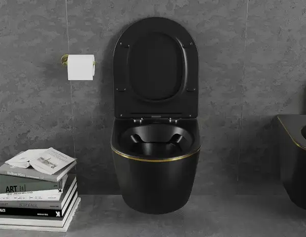 Подвесной унитаз MEXEN LENA BLACK MATT (MEX-30224075)