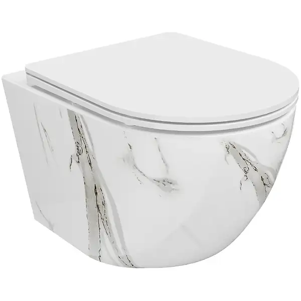 Подвесной унитаз MEXEN LENA SHINY MARBLE (MEX-30224094)